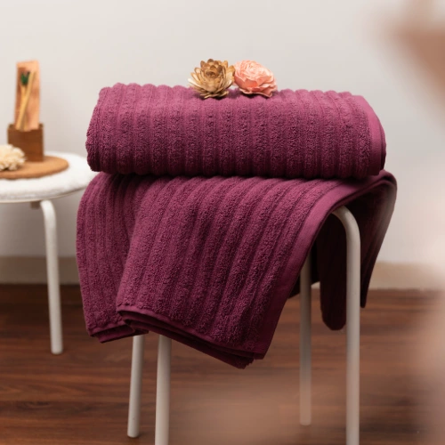 Terry Towels-Maroon